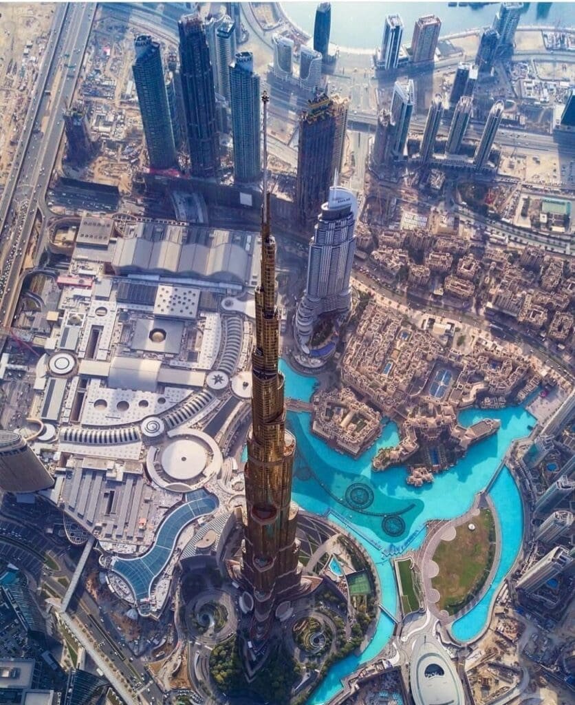 Height Of Burj Khalifa