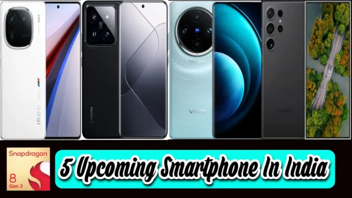 5 Upcoming Smartphone In India