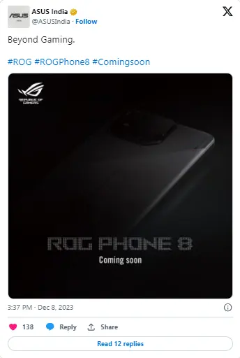 Asus ROG Phone 8 Series Launch 3