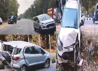 Dehradun Doiwala Accident: 3 कारों की टक्कर एक बच्चे समेत 3 की दर्दनाक मौत 6 घायल Dehradun Doiwala Accident