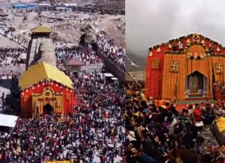 पहले दिन इतने भक्तो ने किये दर्शन, टूट गए पिछले सभी रिकॉर्ड, और बढ़ेगी भक्तो की संख्या Kedarnath Dham Pilgrims Created New Record on Doors Opening First Time More Than